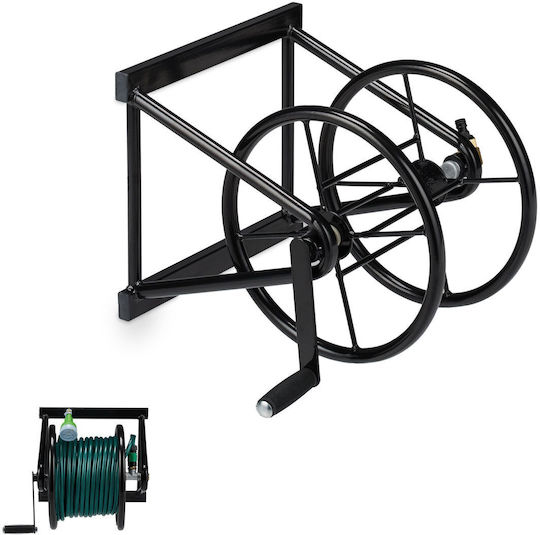 Relaxdays Garden Hose Reel Without Hose