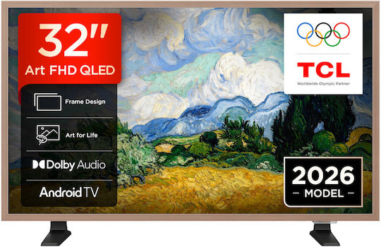 TCL Smart TV 32" Full HD Mini LED A400 Pro Art HDR (2026) 32A400 Pro
