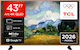 TCL Smart TV 43" 4K UHD QD-Mini LED A400 Pro Art HDR (2026) 43A400 Pro