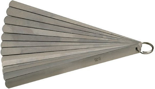 Tile Gap Gauge 100mm 21 Tiles 0.10-0.50mm L-25953209