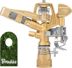 Bradas Bewässerungsdüse Pulsierender Sprinkler Verstellbar Rot 360 Gw3/4 35m 0154 Bradas Bewässerungsdüse Pulsierender Sprinkler Verstellbar Rot 360 Gw3/4 35m 0154