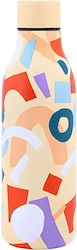 Queen Mother Geometric Art Edition Thermos 500ml Orange Queen Mother Geometric Art Edition Thermos 500ml Orange