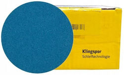 Klingspor Φύλλο Λείανσης Έκκεντρου Τριβείου 125x125mm Σετ 50τμχ