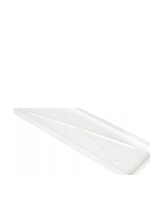 Altom Scurgător De Chiuvetă Din Plastic Alb 75x22.5cm