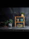 Relaxdays Επιτραπέζια Βάση Bamboo 20x35.5x30.5εκ. Μπεζ