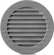 Airroxy Ventilation Grille Airroxy 02-220 Round Mesh Ø 90 Gray