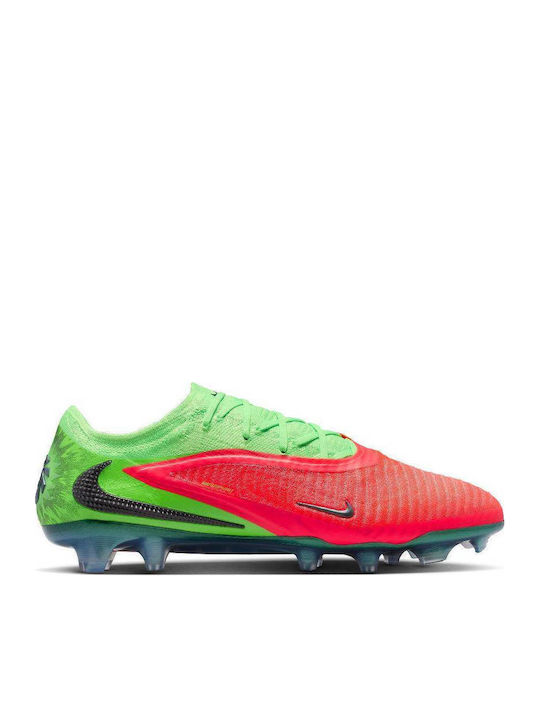 Nike Phantom 6 Low Elite Erling Haaland FG Football Shoes with Orange Cleats