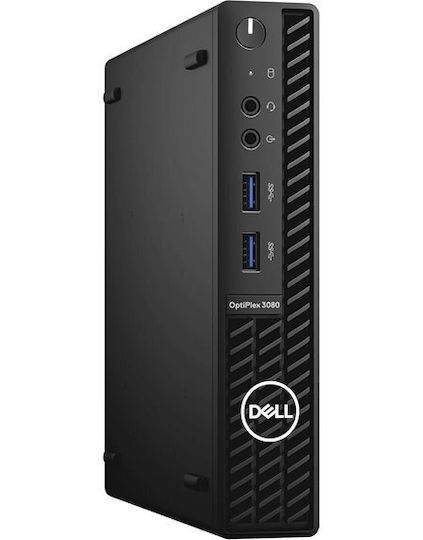 Dell Optiplex 3080 Überarbeitet Grade A (Kern i3-10105T/4GB/120GB SSD/Kein Betriebssystem)