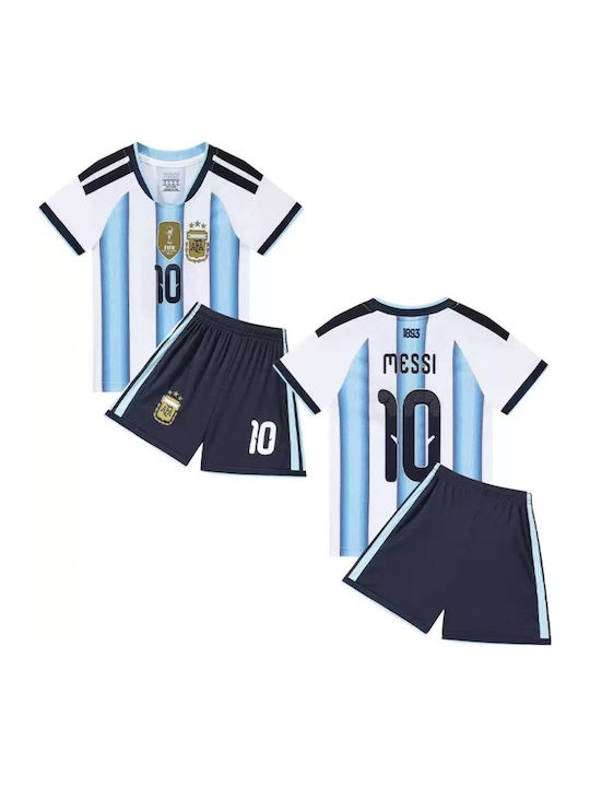 King Ανδρικο Σετ Ποδοσφαίρου Messi Mundial 2026 Εθνική Αργεντινή Home