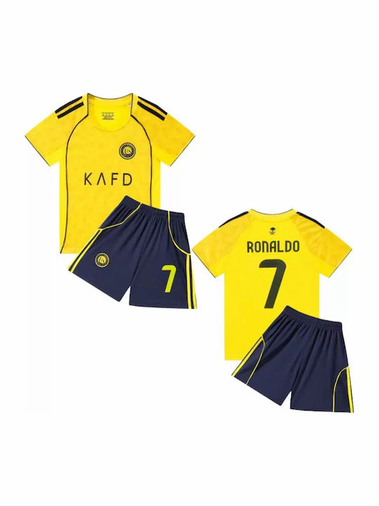 King Мъжки Комплект Футбол Ronaldo 2026 Alnassr Home