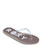 Viva Jelly Flip Flops In Sandal Style In White Colour