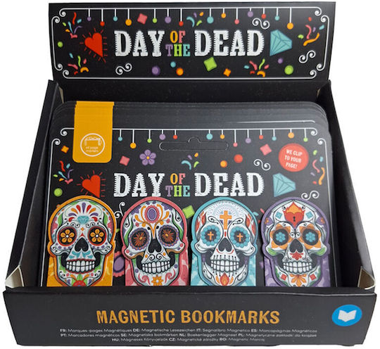 Day Dead Magnetic Bookmark Set 24 Τεμ