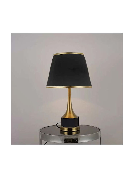 Alista Home Lampă de Masă pentru Soclu E27 cu Abajur Negru și Bază