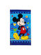 Disney Βρεφική Πετσέτα Προσώπου/Χεριών Mickey Cheerful Pose Πολύχρωμη 30x50cm