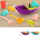 Set Nava De Plajă 40cm 8 Bucăți