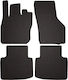 Rubber Car Mats Volkswagen Passat B9 Soft Hybrid Mhev 2023 Black Fitted