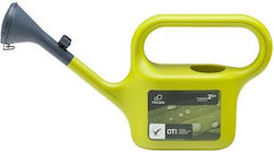 Plastic Trapezium Watering Can 5l Green Mx 2408