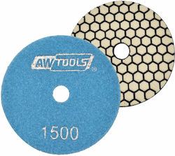 Awtools Polishing Pad 100mm Gr.1500 Dry Use