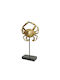 Ornament Crab Polyresin Gold 21x8x42cm