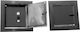 Stainless Steel Small Chimney Door 140*140mm Dk 05 Chro