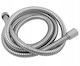 Rosso Chrome Rubber Metal Shower Hose 1.5m