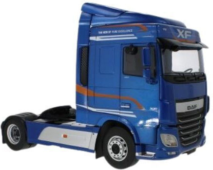 Model Camion Daf Xf Space Cab Albastru 2018 Scara 1:18 Premium Classixxs