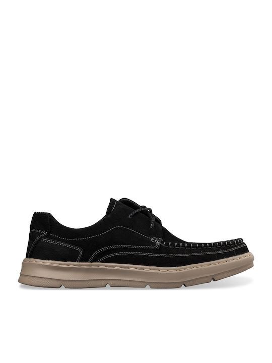 Loafers Bărbătești în Culoare Neagră
