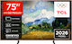 TCL Smart Fernseher 75" 4K Ultra HD QD-Mini LED A400 Pro Art HDR (2026) 75A400 Pro