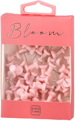 Biro Time Bloom Pink Pins 50 Pieces