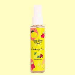 Hair & Body Mist Cranberry-Lime Panthenol & Aloe Vera 100ml Hair & Body Mist Cranberry-Lime Panthenol & Aloe Vera 100ml