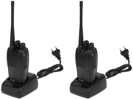 Walkie Talkie χωρίς Οθόνη Σετ 2τμχ