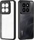 Dux Ducis Xiaomi 14 Pro Aimo Θήκη Πλαίσιο Σιλικόνης Διάφανη Black