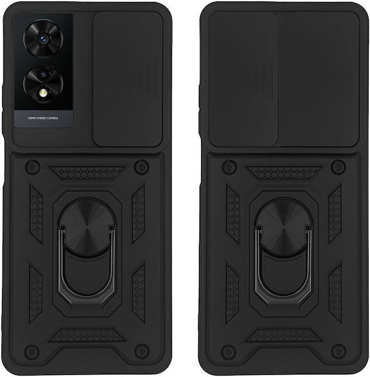 Sonique Ring Armor Campro Handyhülle Tcl 505 Schwarz