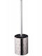 Bisk Metallic Toilet Brush Silver
