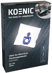 Koenic Nitec Staubsaugerbeutel 5 Stück Kompatibilität mit Zelmer Staubsauger Koenic Nitec Staubsaugerbeutel 5 Stück Kompatibilität mit Zelmer Staubsauger
