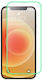 Folie Protectie Ecran Tempered Glass Apple iPhone 15 Pro Flippy Luminous Neon Fosforescent Margine Din Silicon Mat Anti-Amprente Protectie Completa 9h Verde