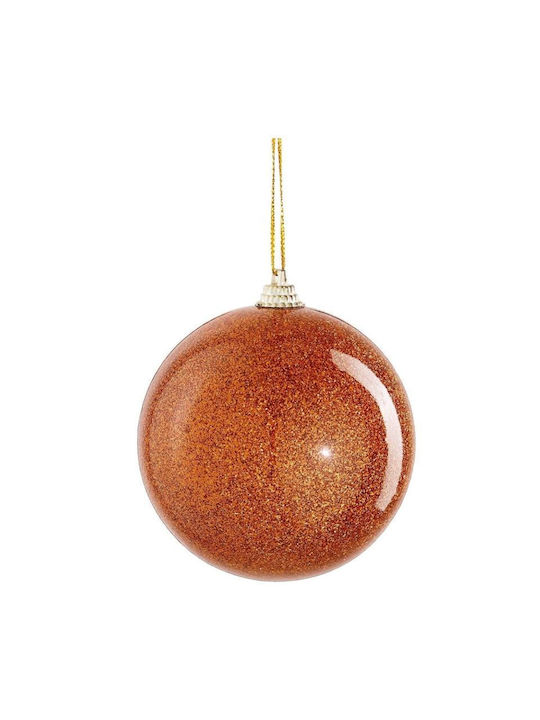 Safe Plastic Ball 8 Cm Mica Orange Orange