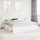 vidaXL Wooden Bed Headboard White 186.5x100cm