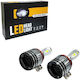 Auto Gs Λάμπες Αυτοκινήτου H15 LED 6000K Ψυχρό Λευκό 100W 2τμχ