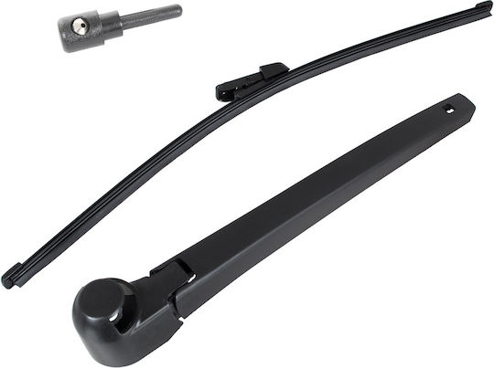 Skoda Fabia Ii Combi 2007 Rear Wiper Arm + Blade + Rear Window Washer Nozzle 2 Pcs Set