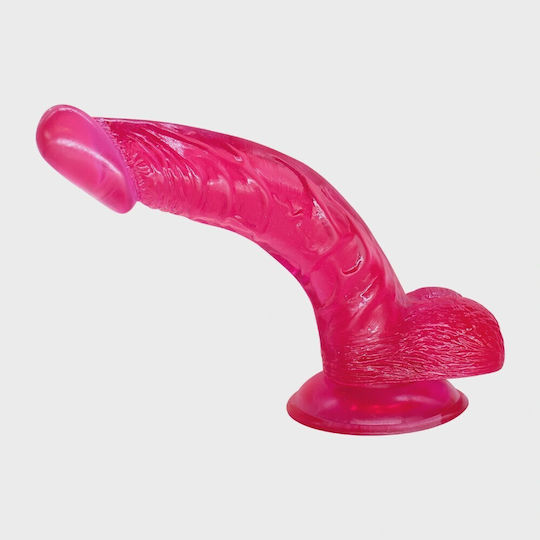 Guilty Toys Dildo Realistic cu Ventuză Roz