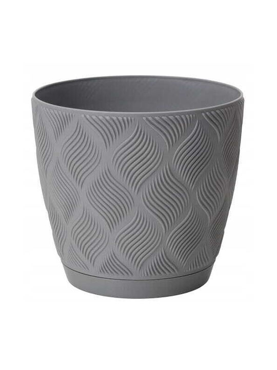 Form Plastic Ghiveci De Flori Din Plastic Gri 154x17cm