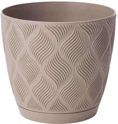 Form Plastic Γλάστρα Πλαστική Beige 15x17εκ.