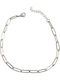 Kalliopi Silver Fußarmband aus Stahl 20cm HBM-5010