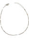 Kalliopi Silver Αλυσίδα Ποδιού από Ατσάλι 20cm