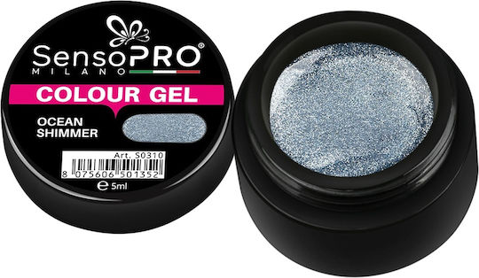 Ocean Shimmer Farbgel UV 5ml SensoPro Milano