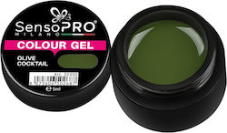 Colored Uv Gel Olive Cocktail 5ml Sensopro Milano