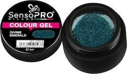 Divine Emerald Colored Uv Gel 5ml Sensopro Milano