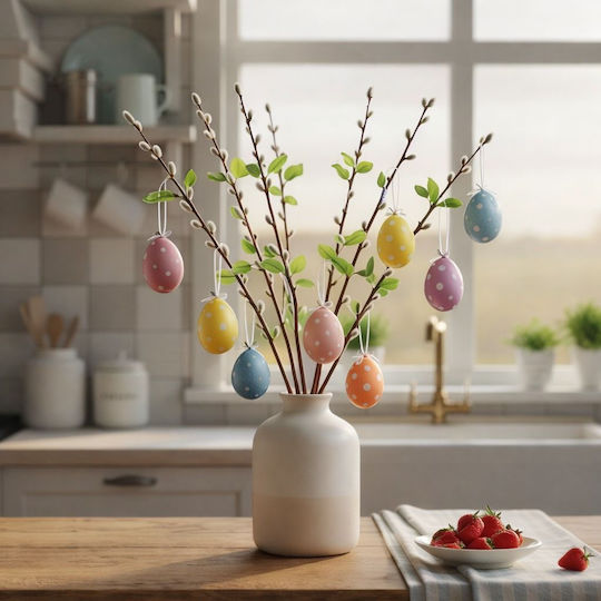 Dekorative Künstliche Weidezweig 58 Cm Frühling Osterdekoration
