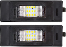 Bmw E63 E64 E81 E85 E87 Led License Plate Lights 2 Pcs Set Bmw E63 E64 E81 E85 E87 Led License Plate Lights 2 Pcs Set